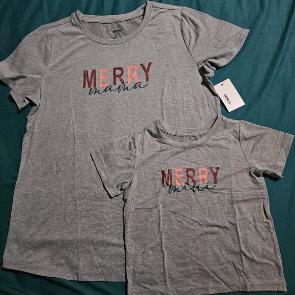 Sonoma Tops - Maternity and me christmas wear